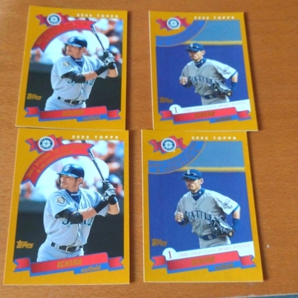 Ichiro Rookie BB Cards (4) - Picture 1 of 2